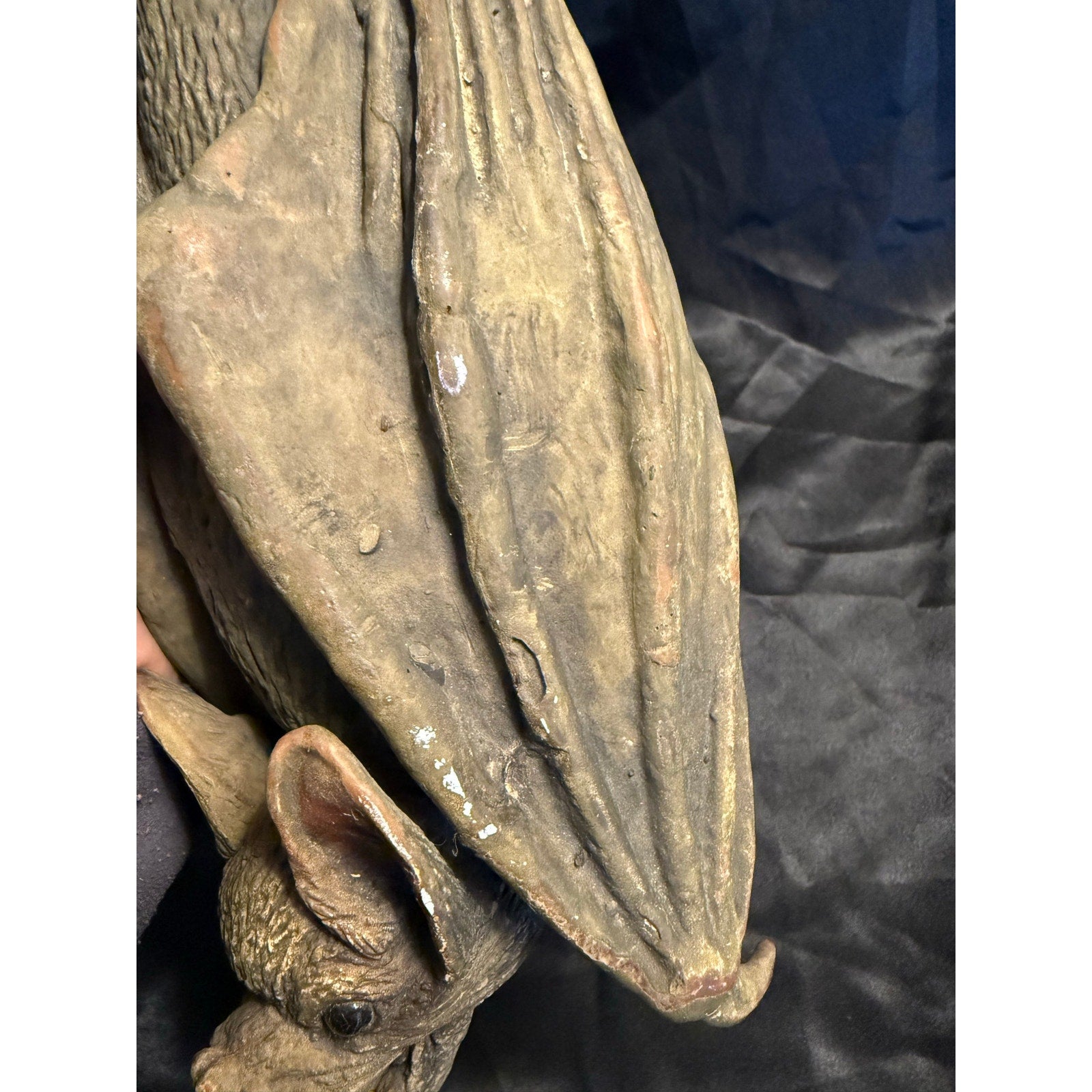 Spirit Halloween Upside Down Hanging 14’’ Latex Bat