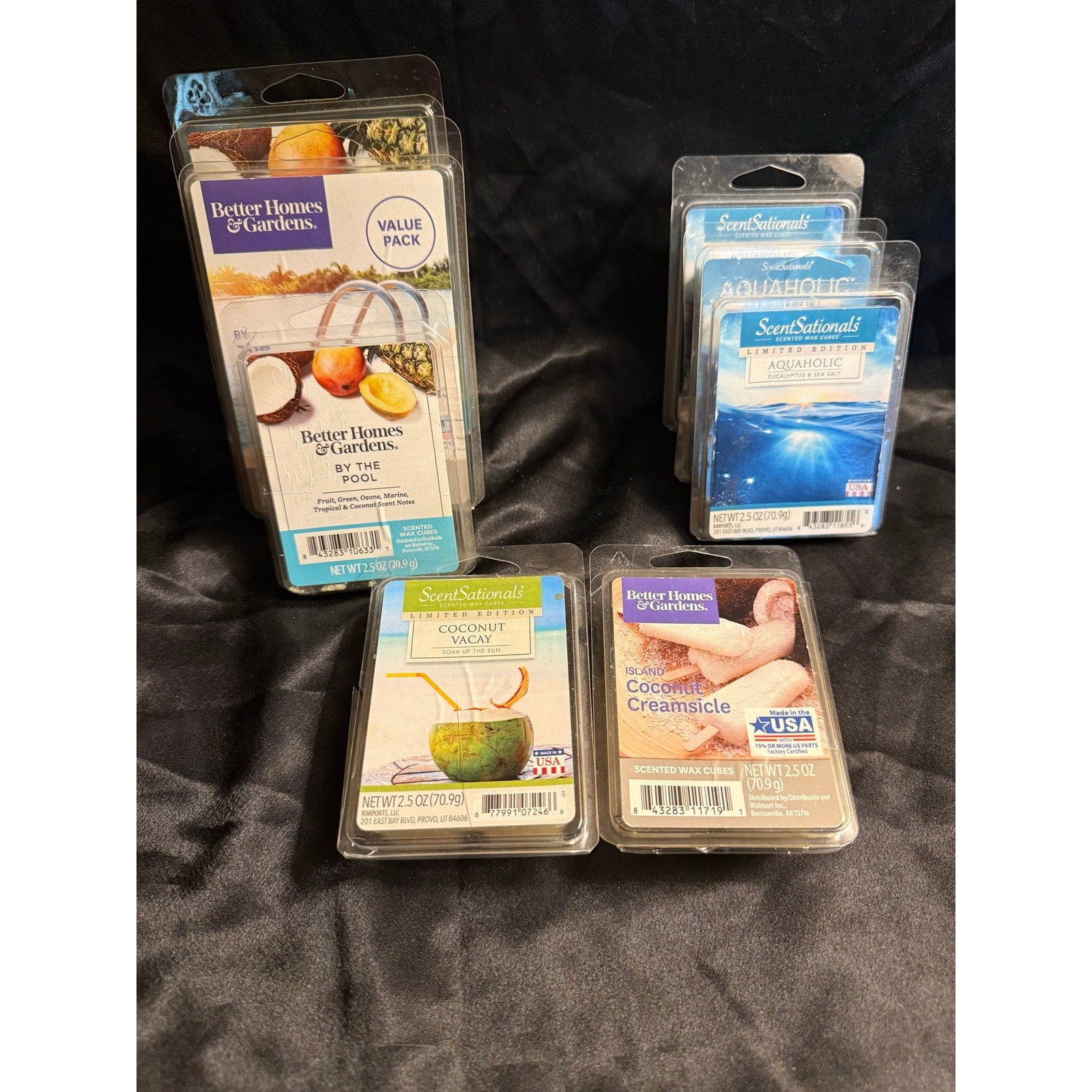 Lot of scented wax cubes ScentSationals Better Homes and Gardens discontinued