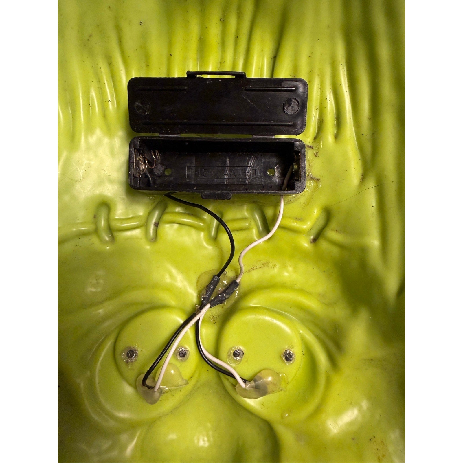 RARE Vintage 90’s Frankenstein Ground Breaker Blow Mold Halloween Eyes Light Up