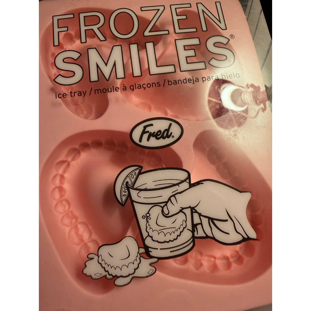Fred Frozen Smiles Silicone Ice mold Novelty Party Denture Shaped NIB