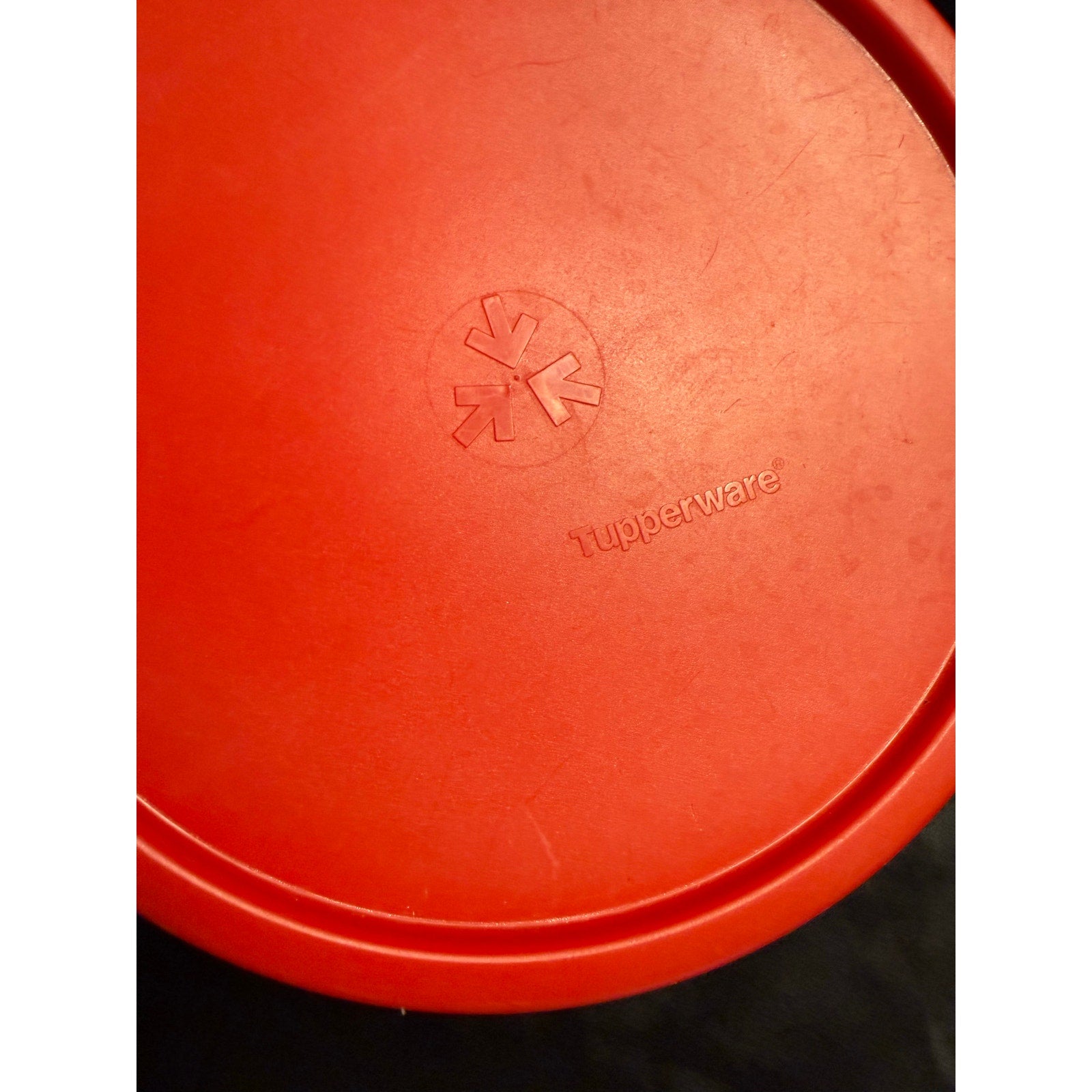Vintage Y2K Tupperware Snowman Food Storage Container model number 3421A 3.25” x 8.75”