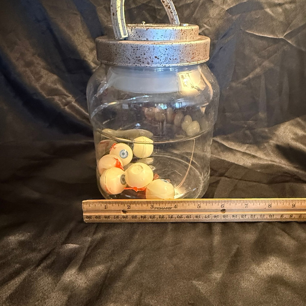 Vintage 2004 Doctor Shivers Animated Lighted Jar of Eyeballs