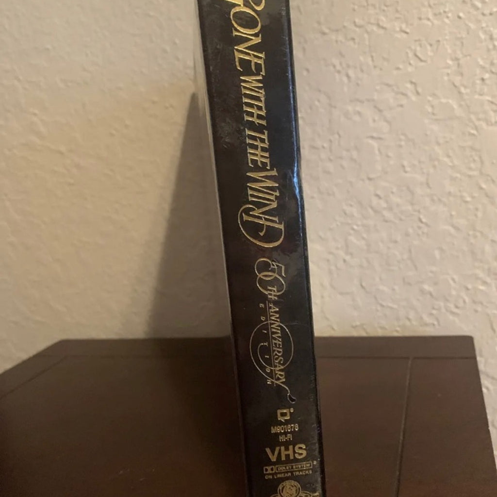 Gone With the Wind 50th Anniversary Limited Edition (VHS, 1990, 2-Tape Set) NEW