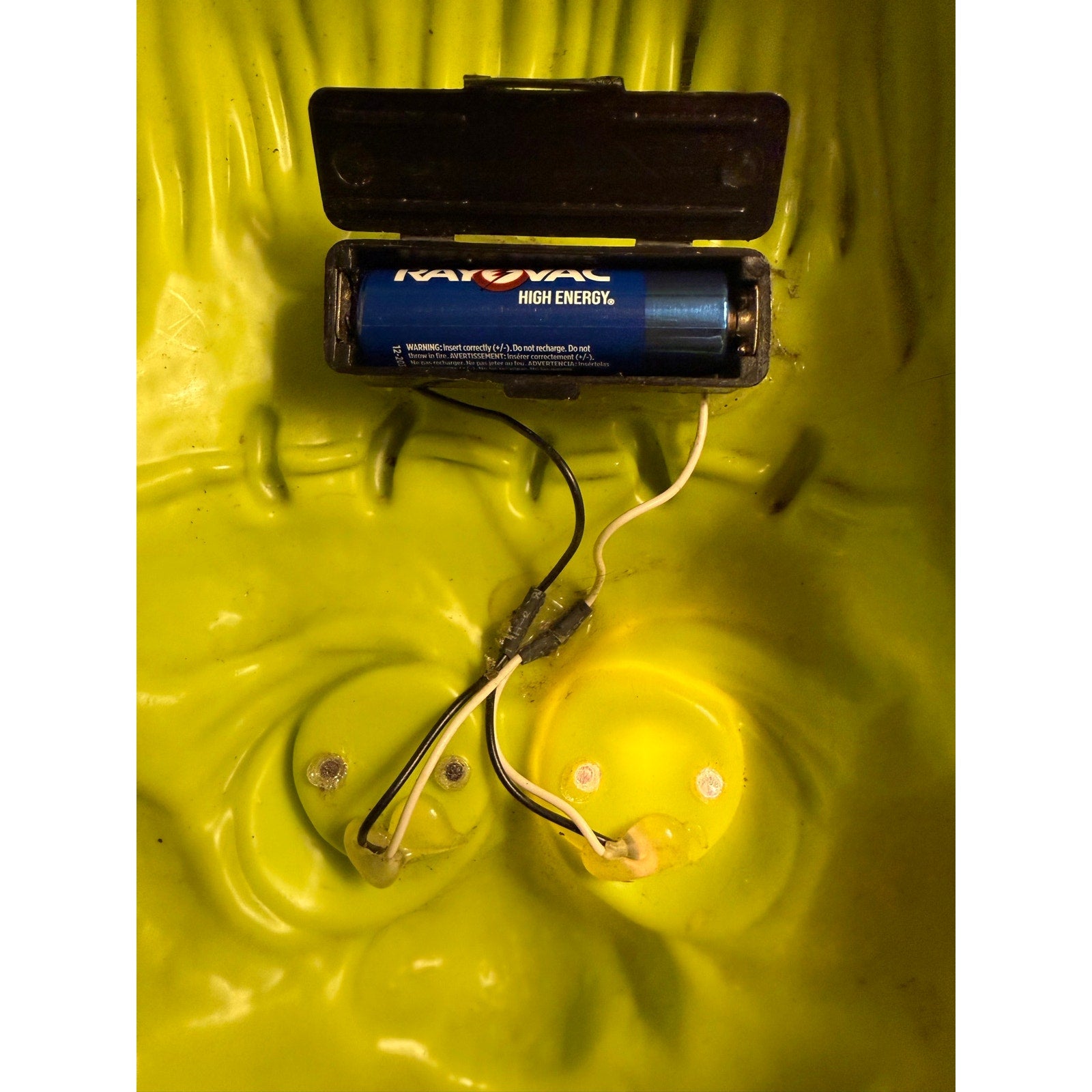RARE Vintage 90’s Frankenstein Ground Breaker Blow Mold Halloween Eyes Light Up