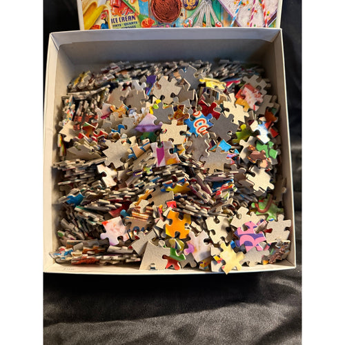 1000 piece Banana Split puzzle Buffalo Aimee Stewart Collection 26.75x19.75
