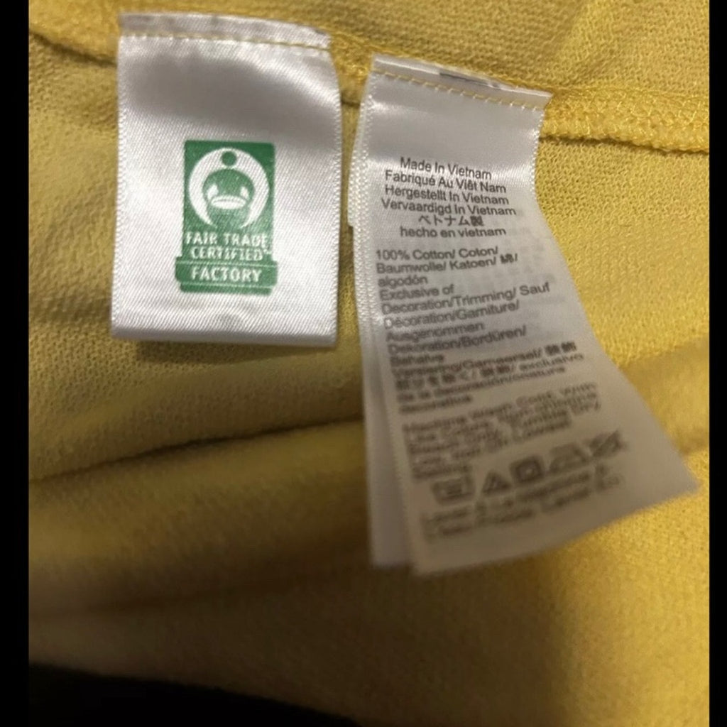 J CREW Extra Soft Drawstring Shorts Women’s Size XS Yellow