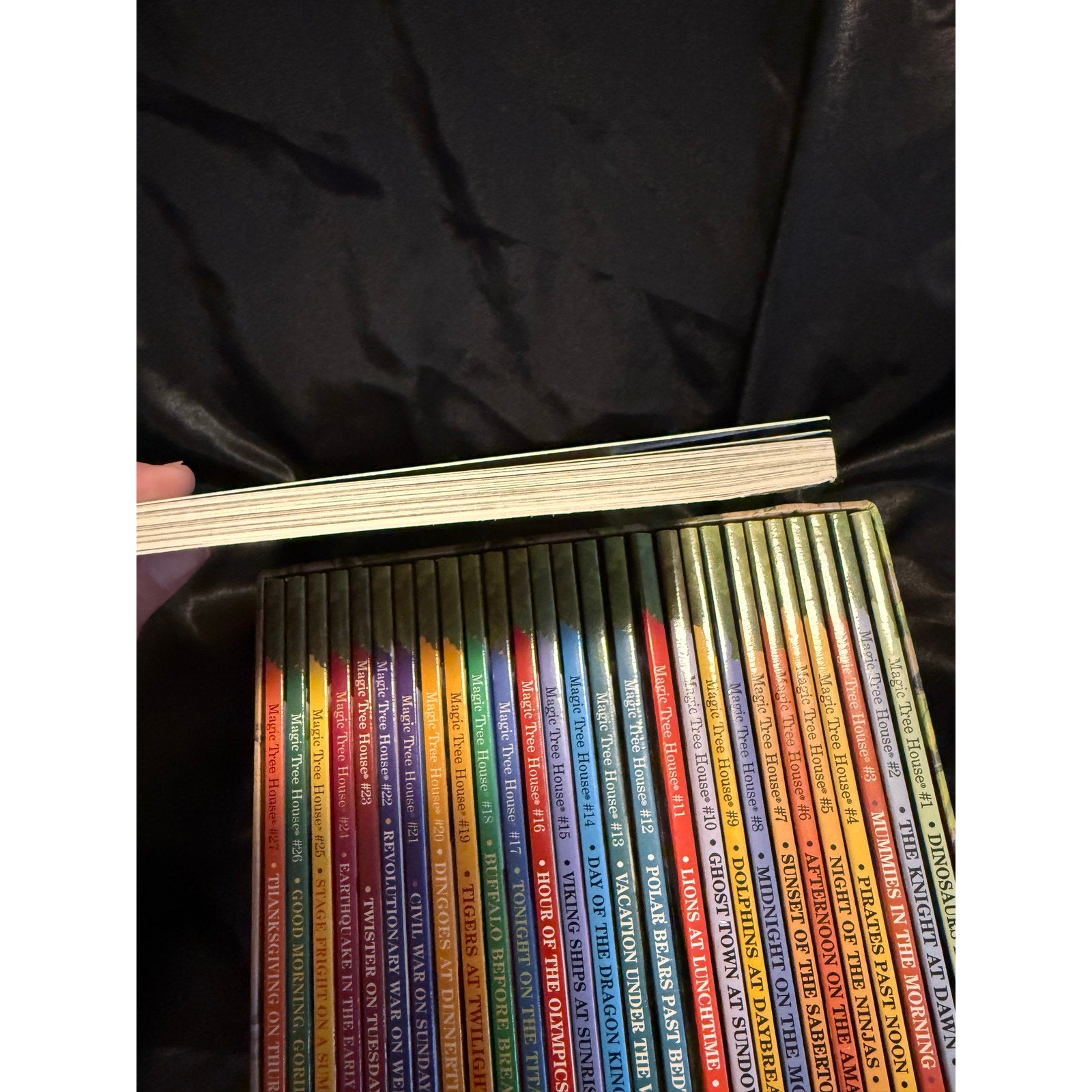 Magic Tree House 1–28 Box Set EUC + Timeline poster