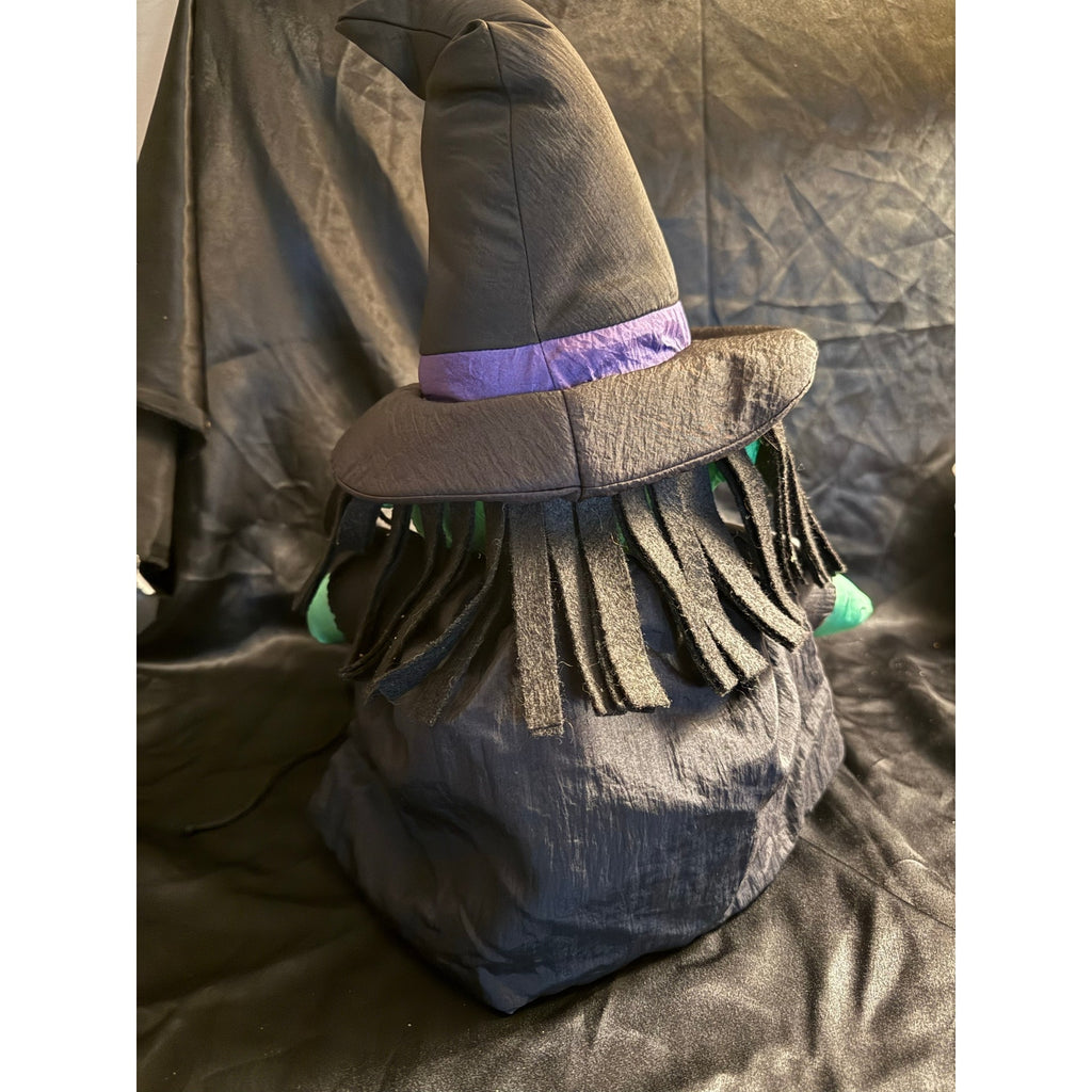 Vintage 1993 Puffy Halloween Witch with Pumpkin puffalump