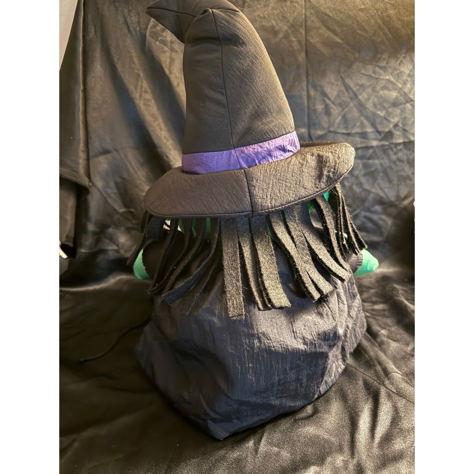 Vintage 1993 Puffy Halloween Witch with Pumpkin puffalump