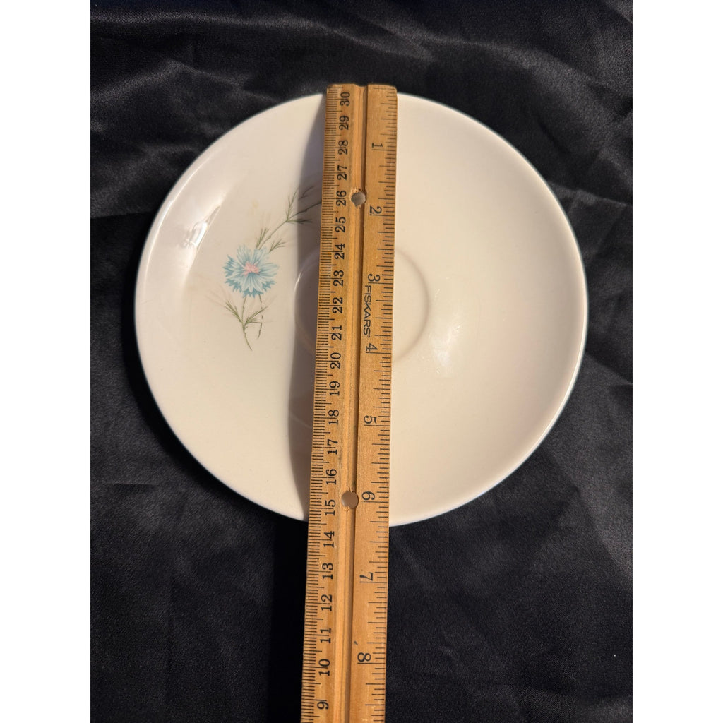 Vintage 50’s Boutonniere pattern saucer from Taylor, Smith & Taylor’s Ever Yours line. 6”