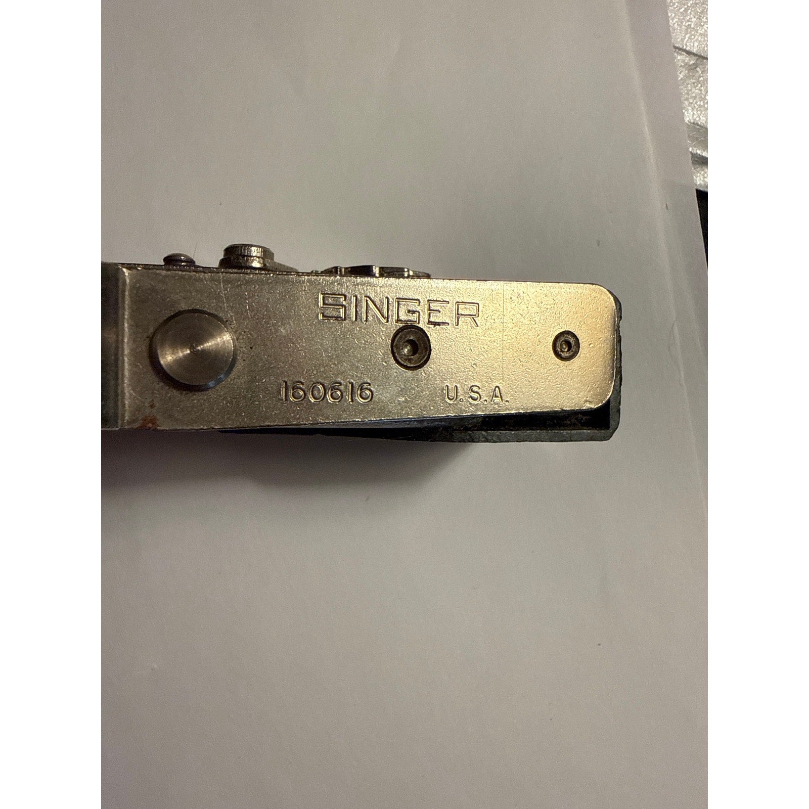 Vintage Singer Blind Stitch Attachment NO. 160616 No Box