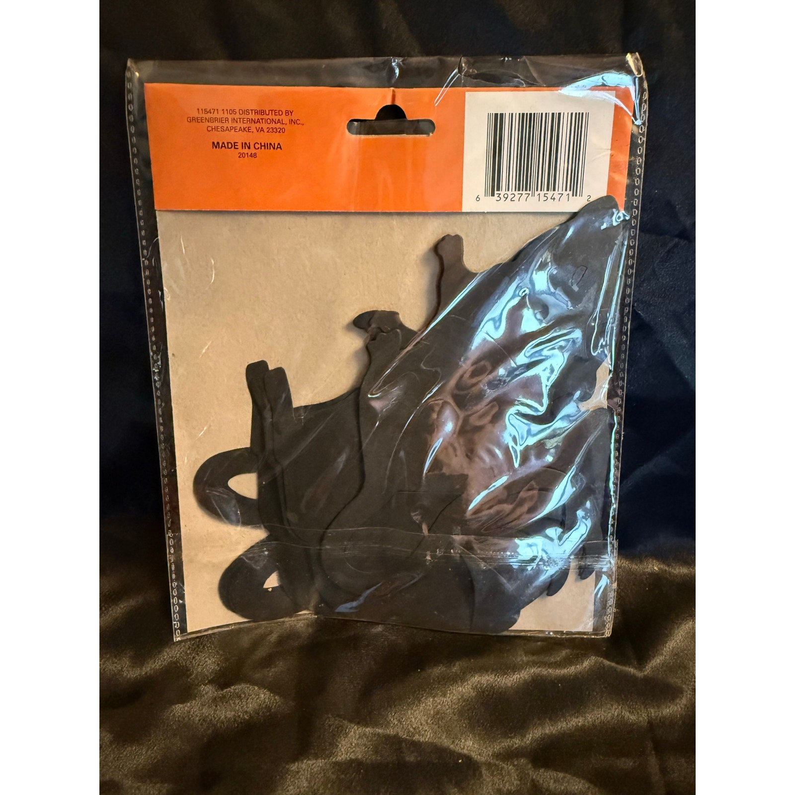 Halloween 
Paper Die Cut Decor Rats New Sealed 15 Pcs
