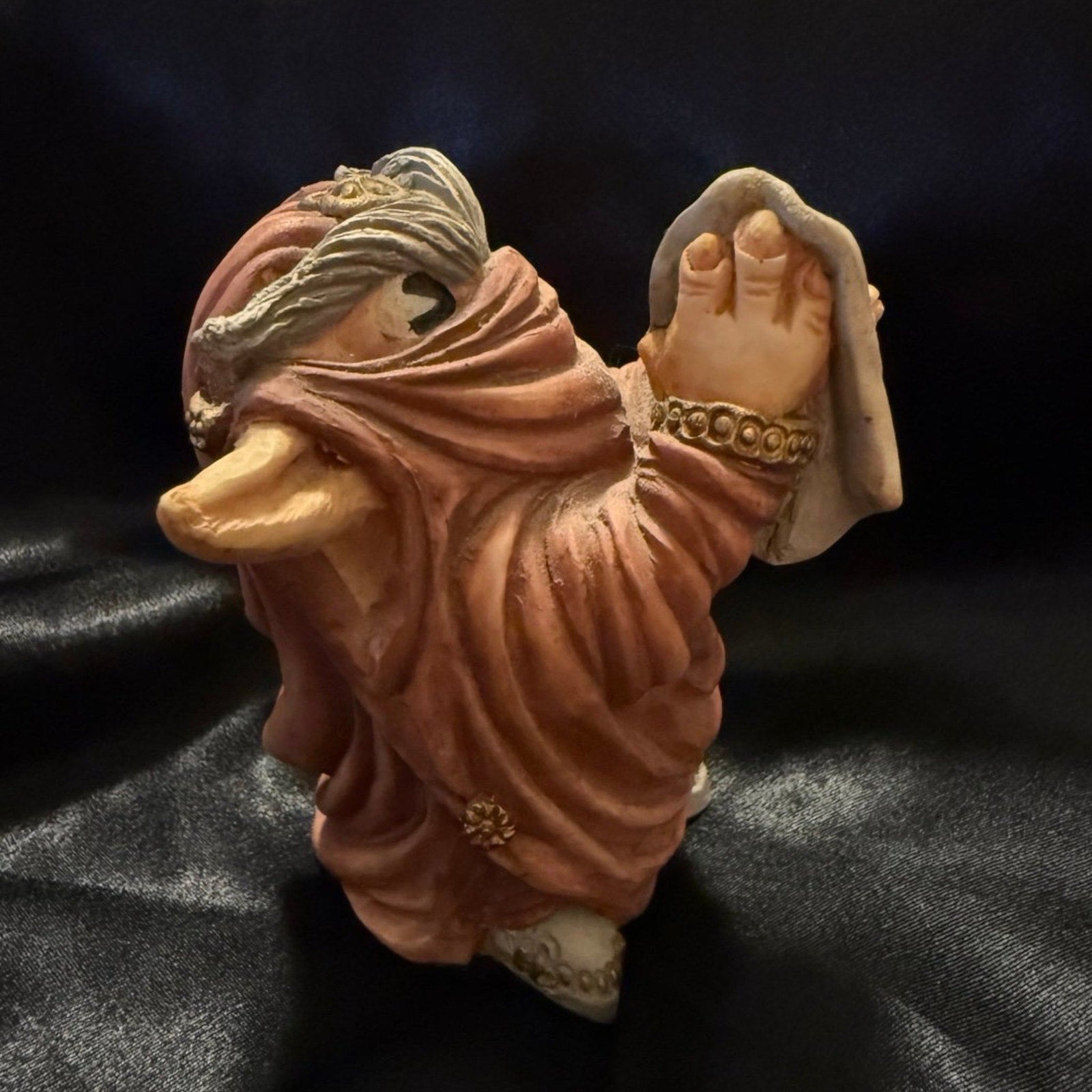 1988 Vintage World of Krystonia SHIGGER TROLL Figurine Artist Signed England