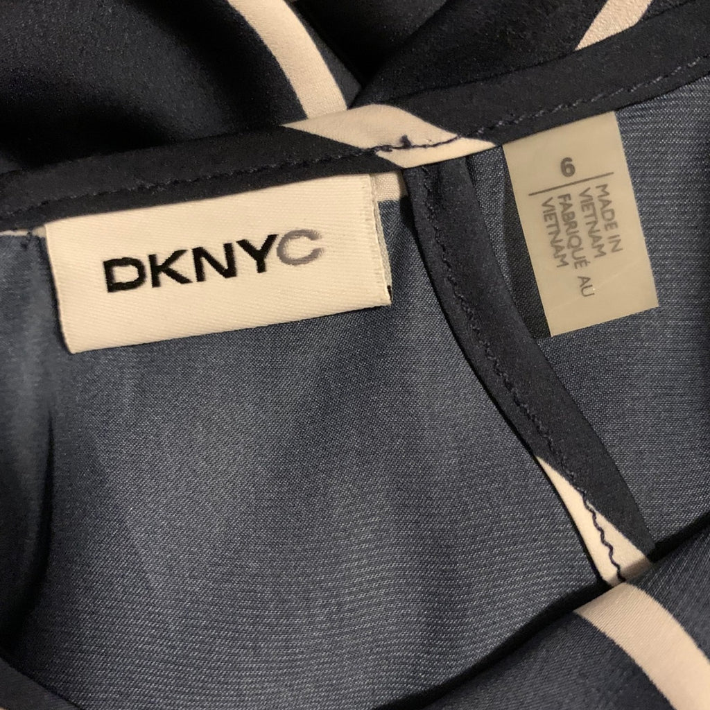 DKNYC Jumpsuit Navy White Women’s Size 6