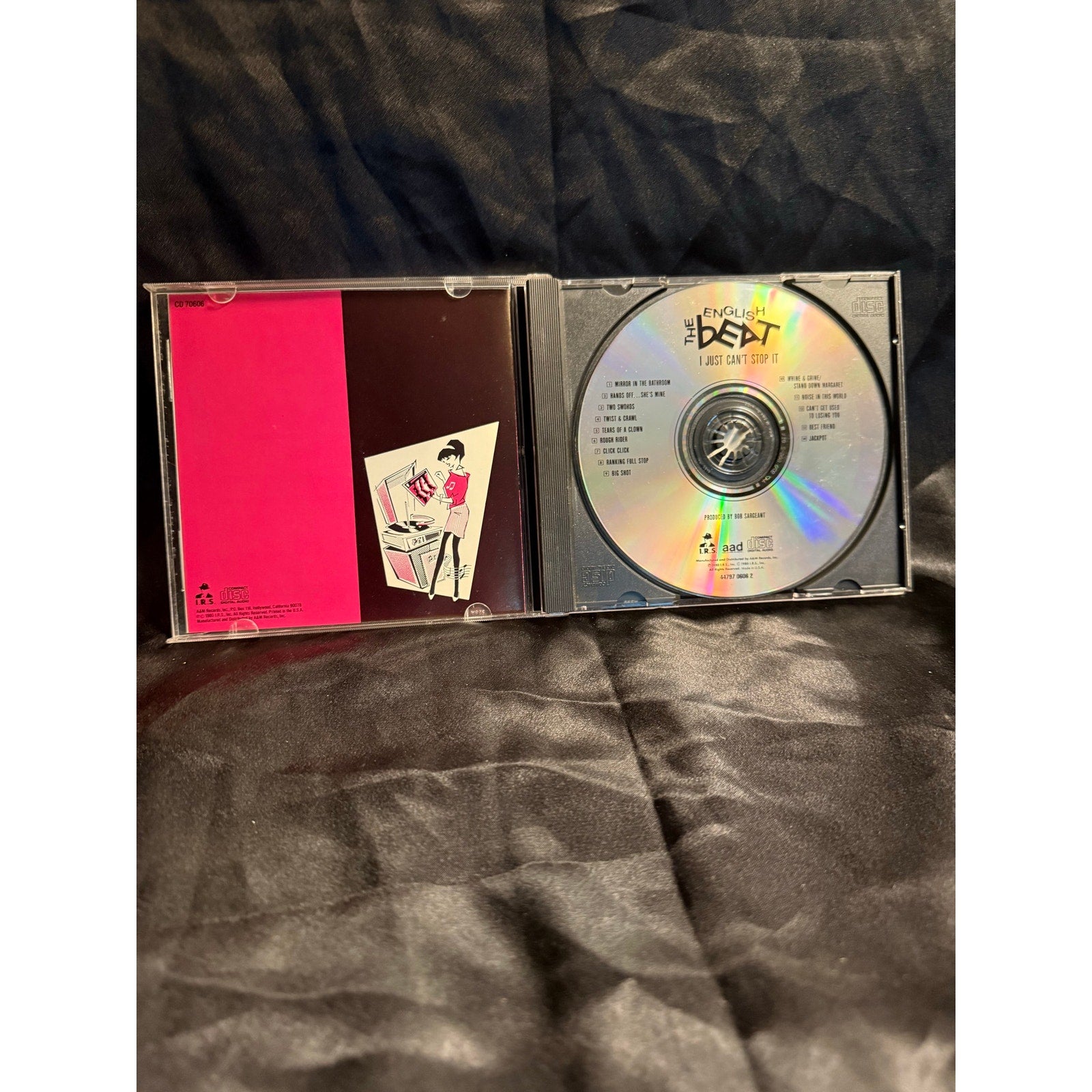 The English Beat CD I Just Cant Stop It ORIGINAL artwork and booklet
