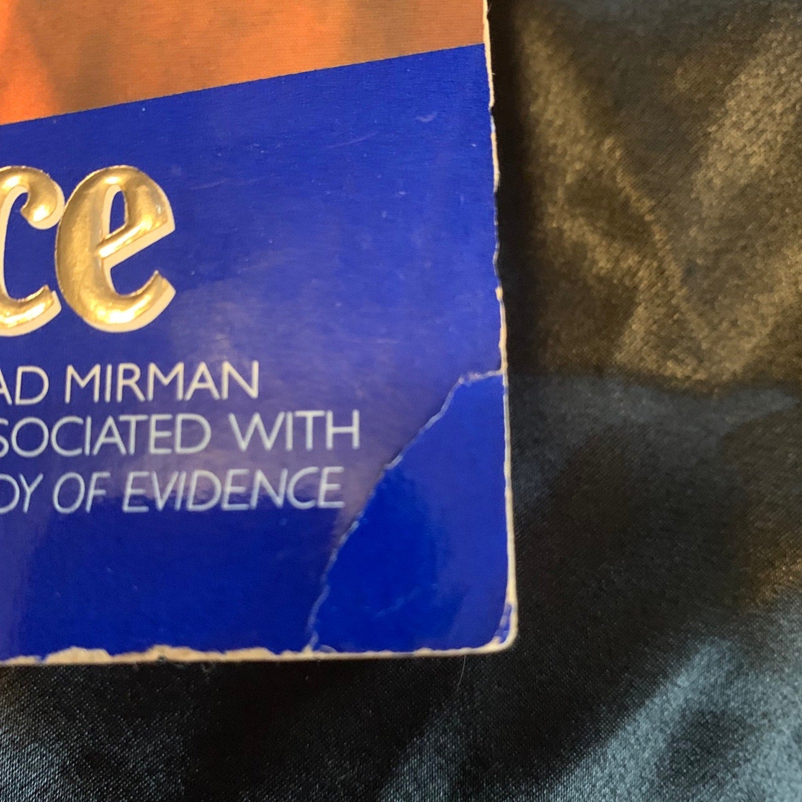 Vintage Paperback DEADLY EVIDENCE 1993 based on MADONNA film Body of Evidence