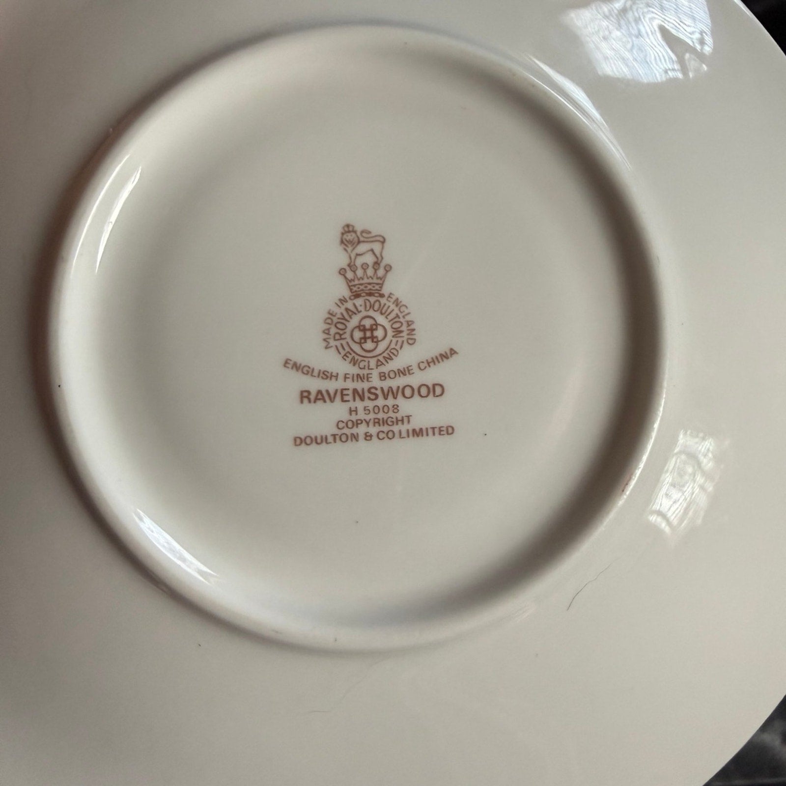 Vintage Royal Doulton Saucer Ravenswood Tea Coffee England