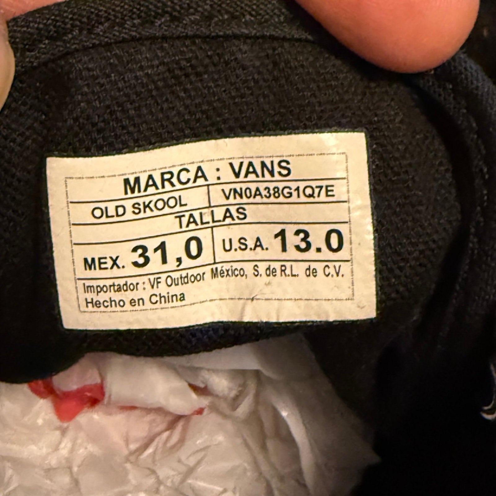 Vans Off The Wall Old Skool Skateboard Rainbow Glitter Sneakers Men’s 13