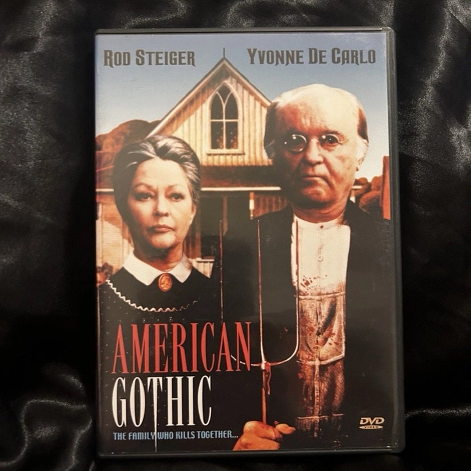 American Gothic 1988 DVD Rare Horror Rod Steiger Yvonne De Carlo