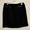Loft black mini skirt Women’s Sz 6 NWT