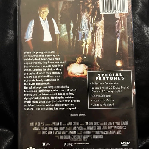 American Gothic 1988 DVD Rare Horror Rod Steiger Yvonne De Carlo