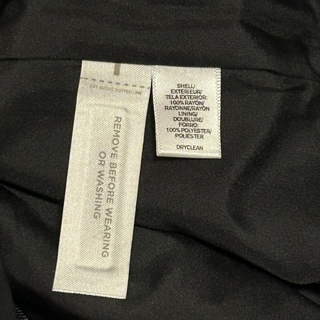 Loft black mini skirt Women’s Sz 6 NWT