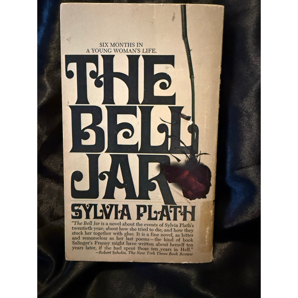 The Bell Jar Sylvia Plath Vintage 1972 edition paperback