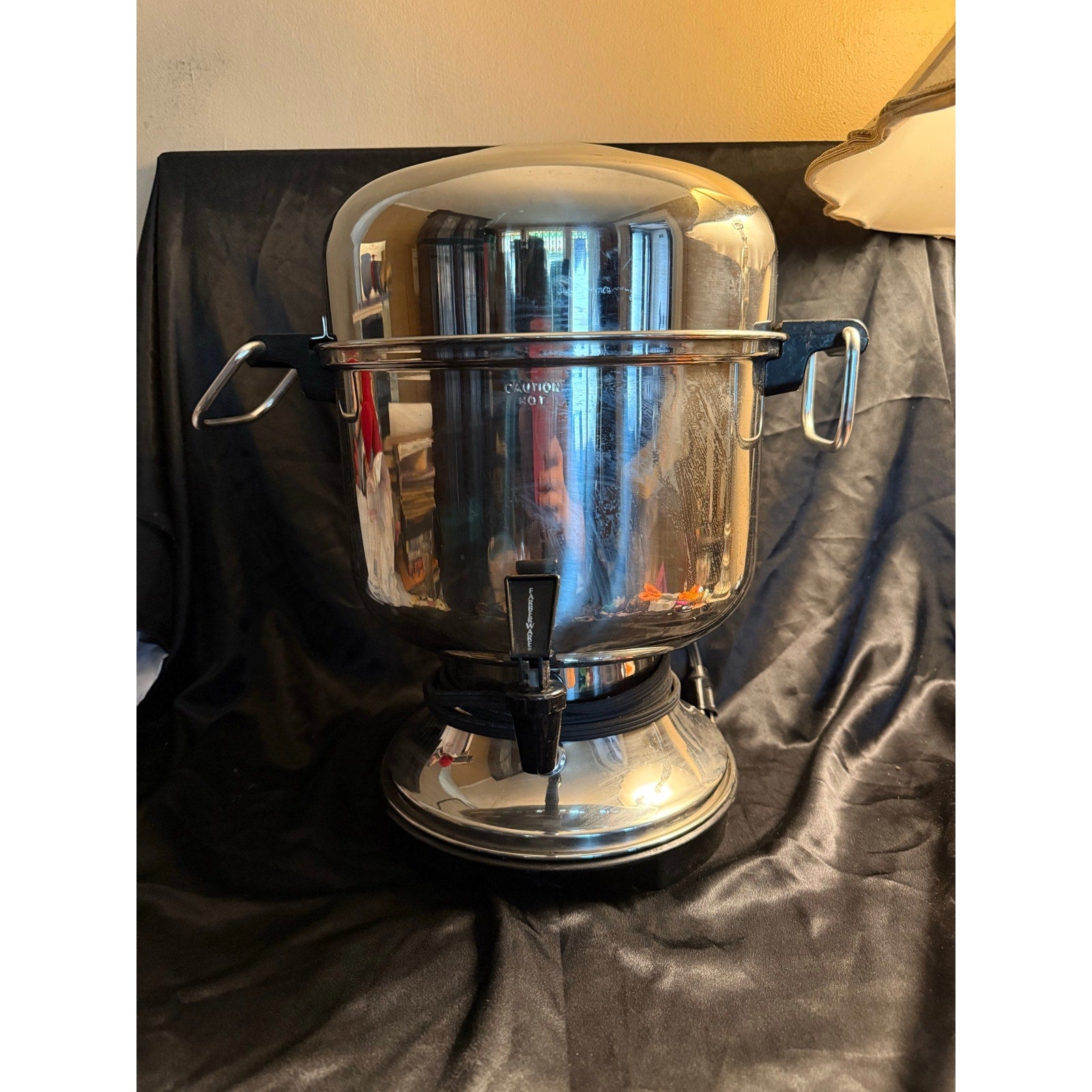 Vintage Never Used Farberware Model L-1360 Stainless Steel 12-36 Cup Automatic Coffee Urn Percolator