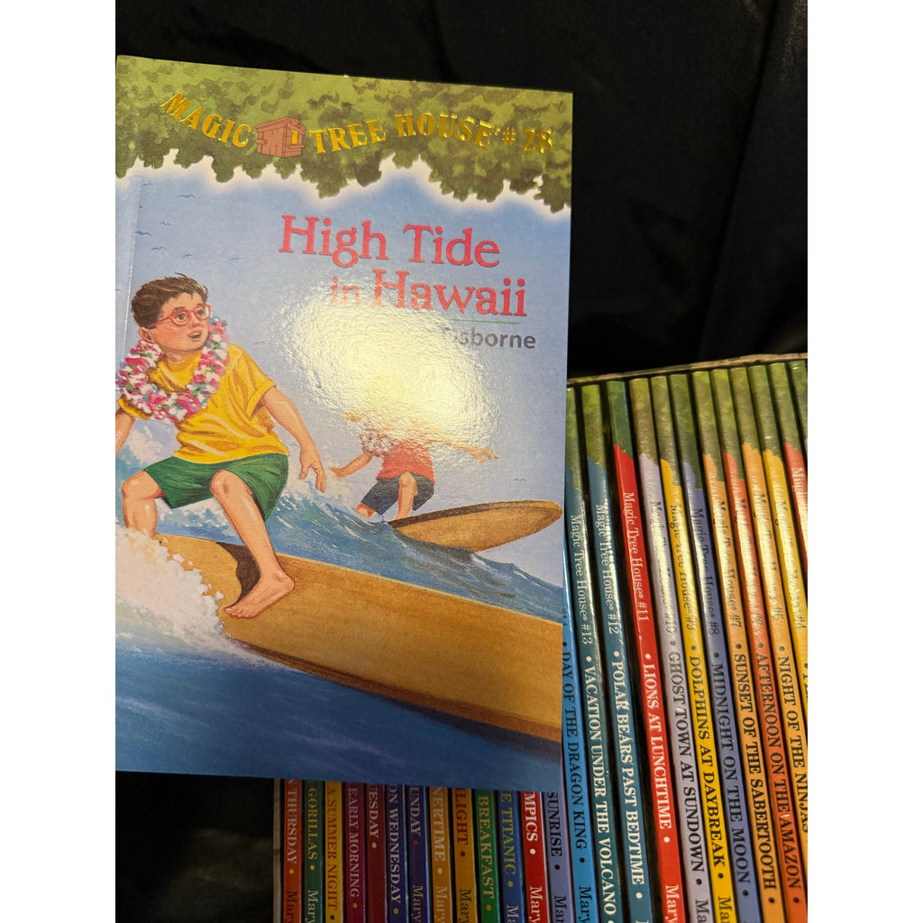 Magic Tree House 1–28 Box Set EUC + Timeline poster