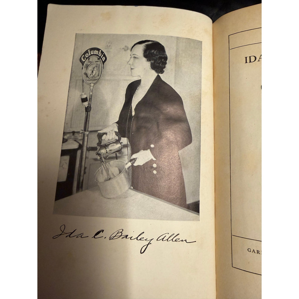 Antique Book 1935 “Ida Bailey Allen's Modern Cook Book"