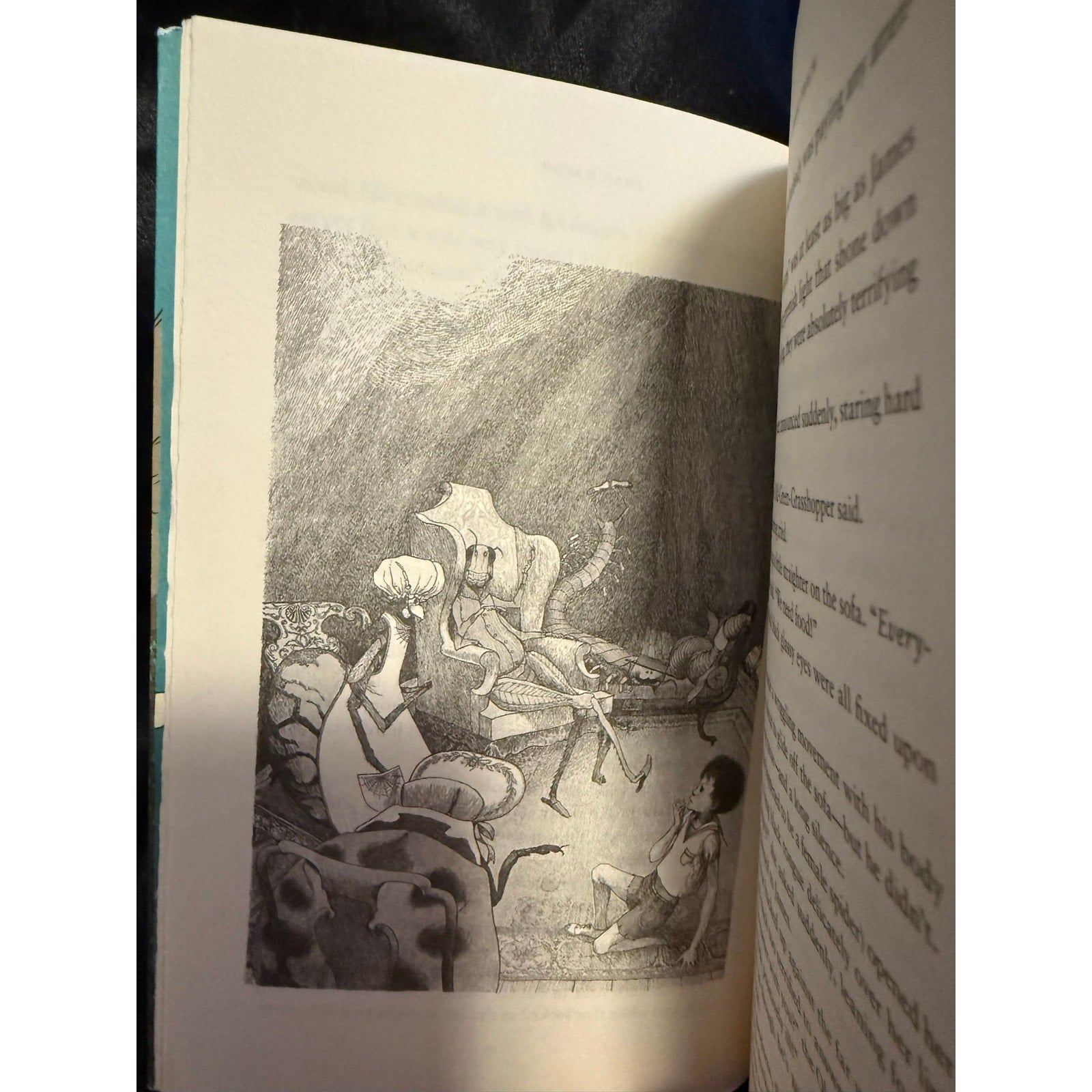 James and the Giant Peach 50th Anniversary Deluxe Edition by Roald Dahl EUC