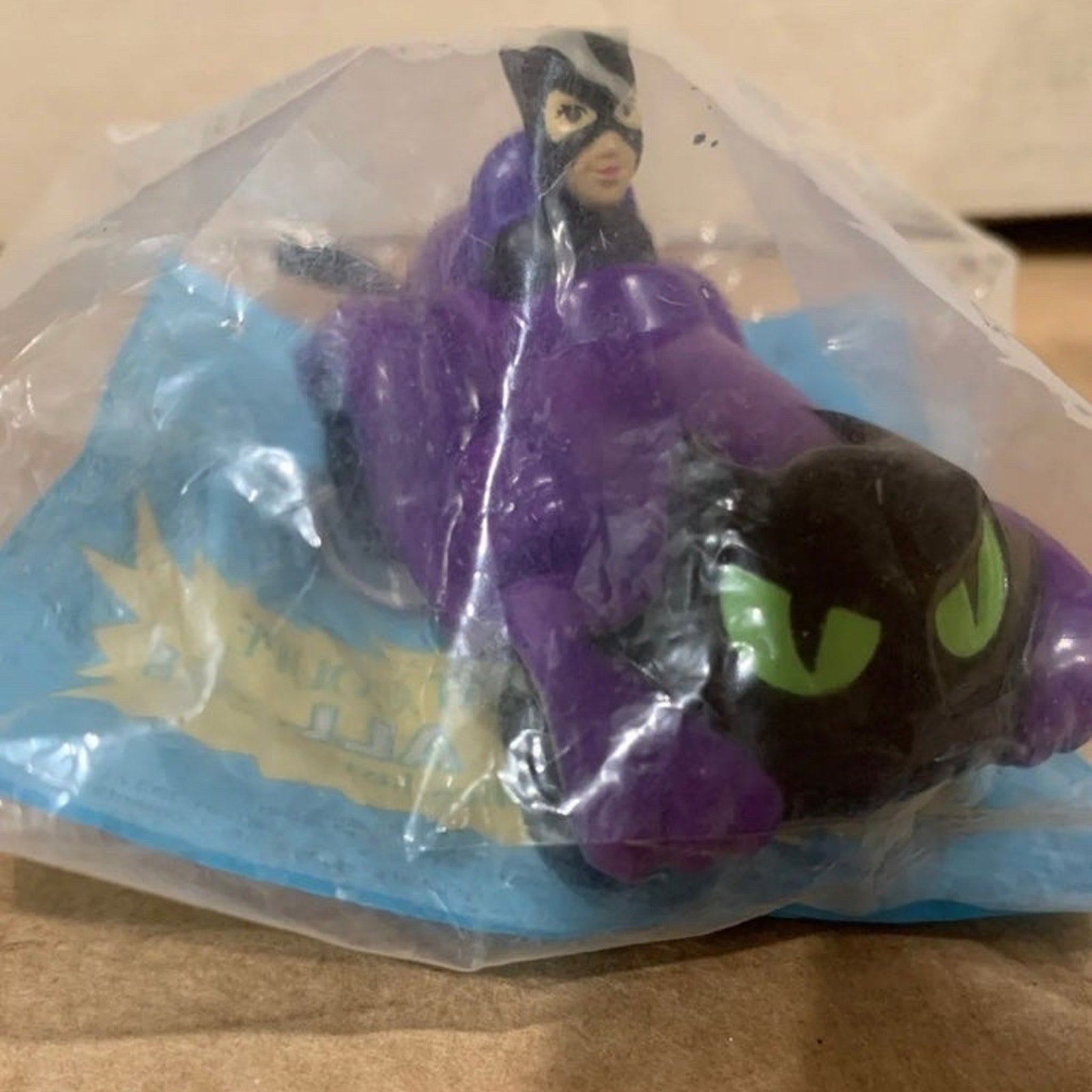 1991 Vintage McDonalds Happy Meal - Batman Batmobile And Catwoman Cat Coupe NIP