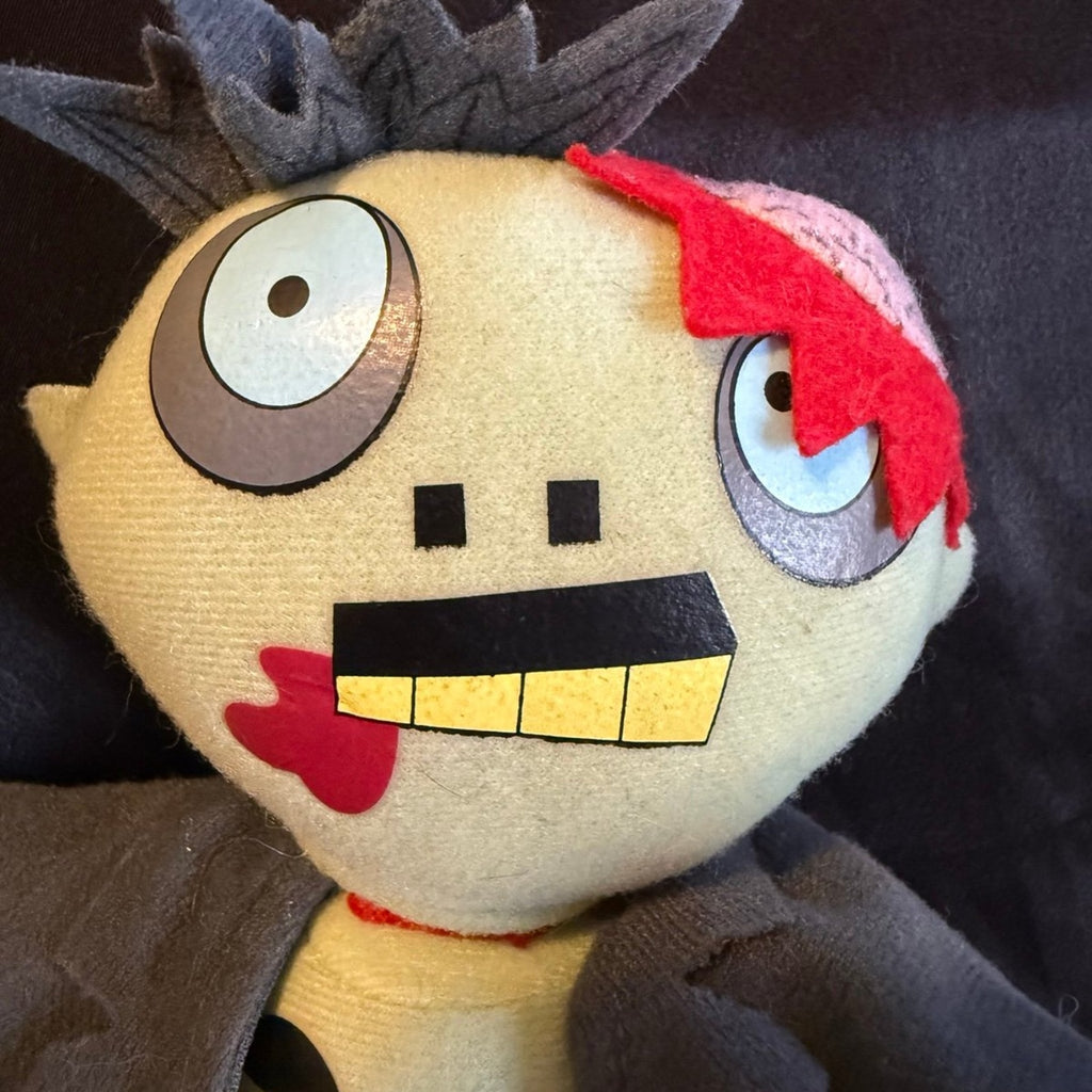 2008 Think Geek "Dismember Me" Zombie plushie Removable Limbs
