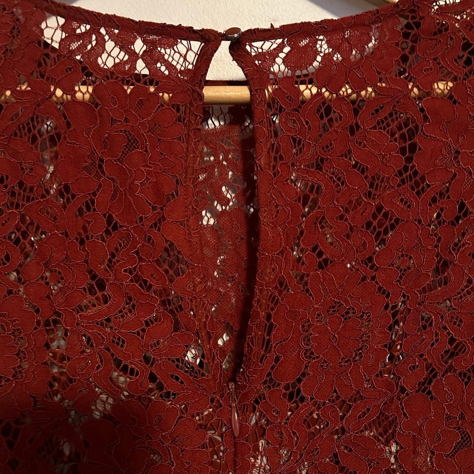 Anthropologie Plenty by Tracy Reese Lace Pleated Midi Dress Women’s Sz 4