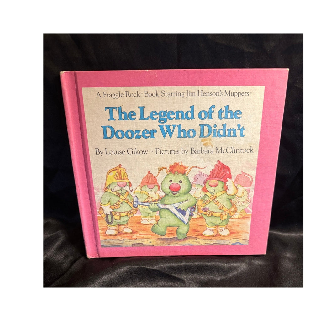 Vintage 80’s book Fraggle Rock The Legend of the Doozer Who Didn't Hardcover Jim Henson