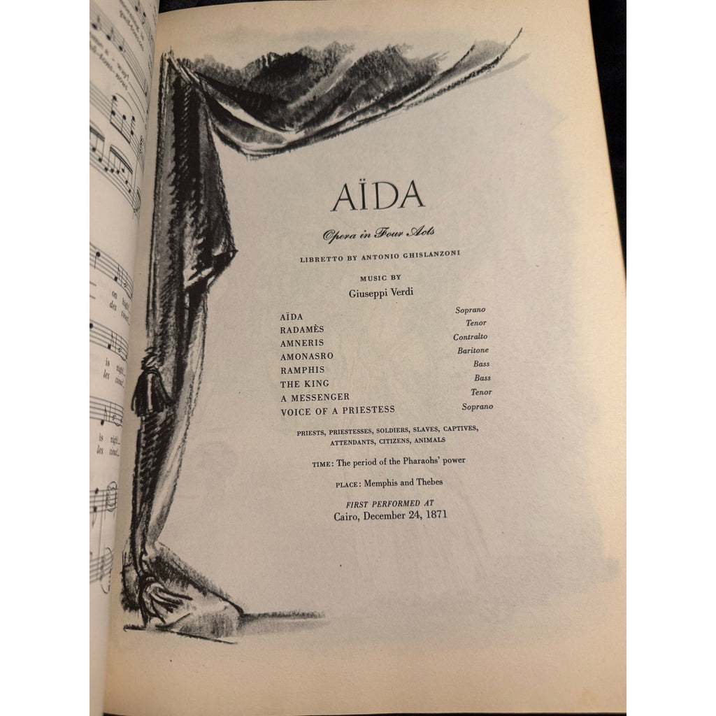 A Treasury of Grand Opera Vintage 1946 PAPERBACK EDITION