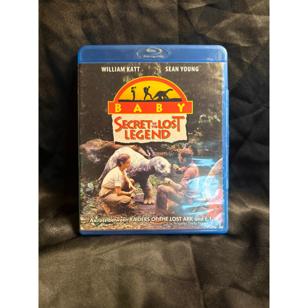 1985 adventure film Baby: Secret of the Lost Legend blu-ray Sean Young William Katt dinosaurs