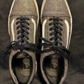 Vans Off The Wall Old Skool Skateboard Rainbow Glitter Sneakers Men’s 13