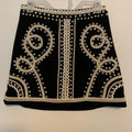 Nasty Gal Metallic Studded Mini Size S