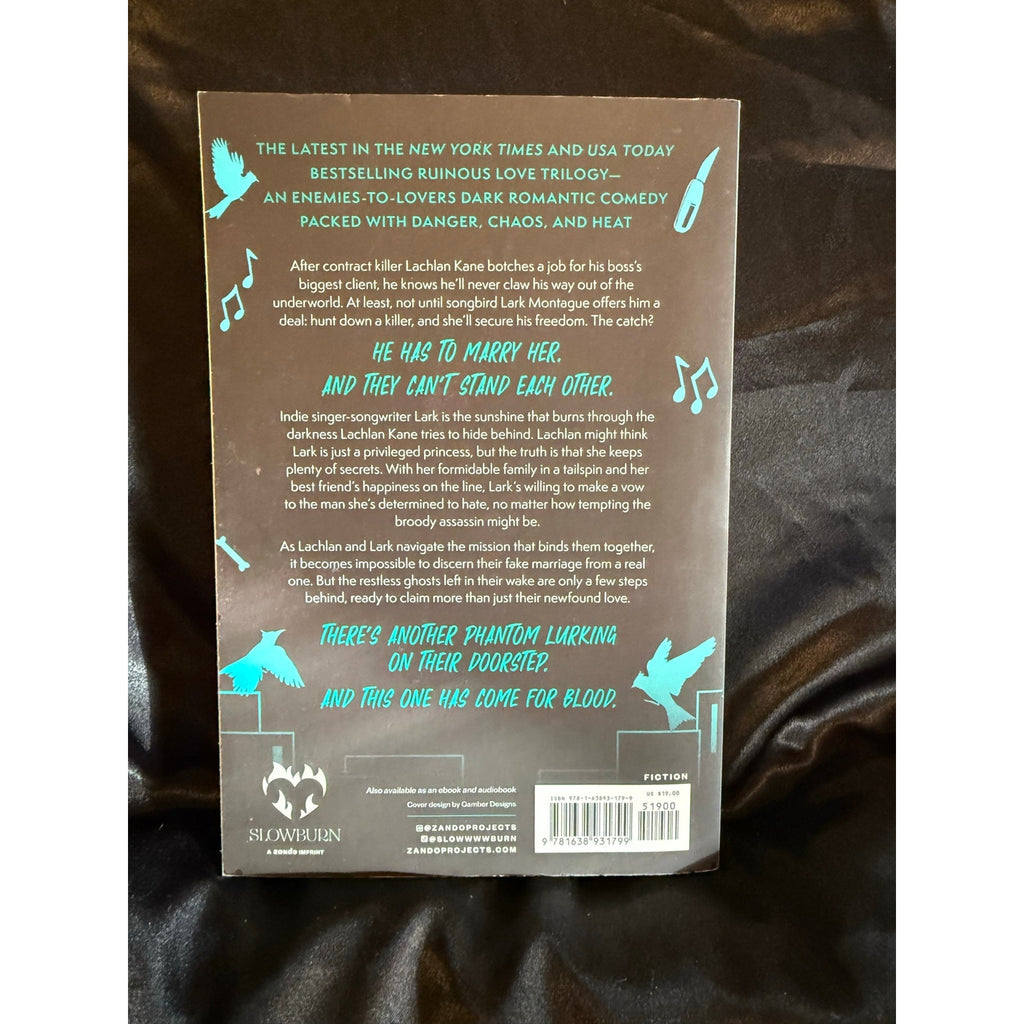 Leather & Lark: The Ruinous Love Trilogy Paperback By Brynne Weaver Like New