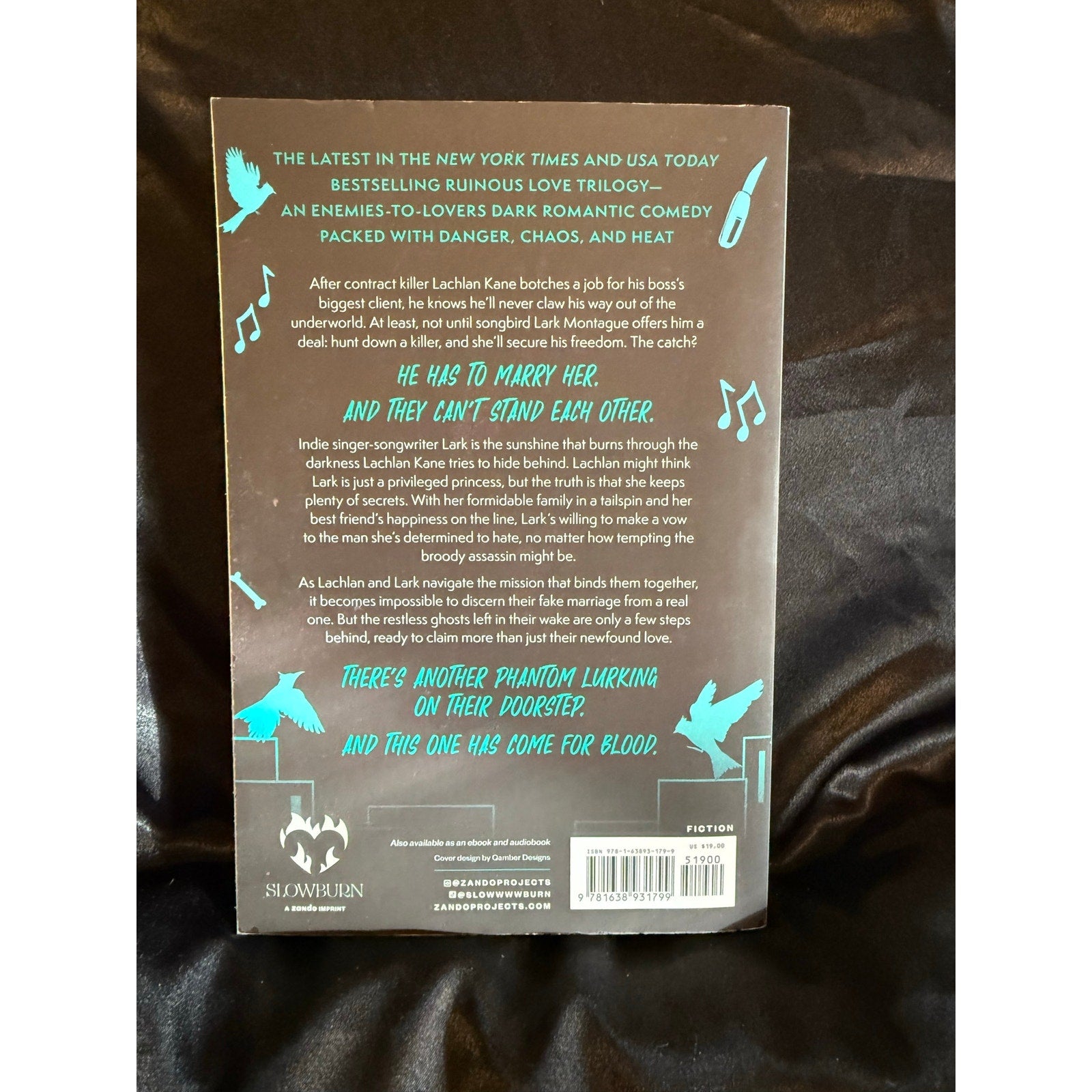 Leather & Lark: The Ruinous Love Trilogy Paperback By Brynne Weaver Like New