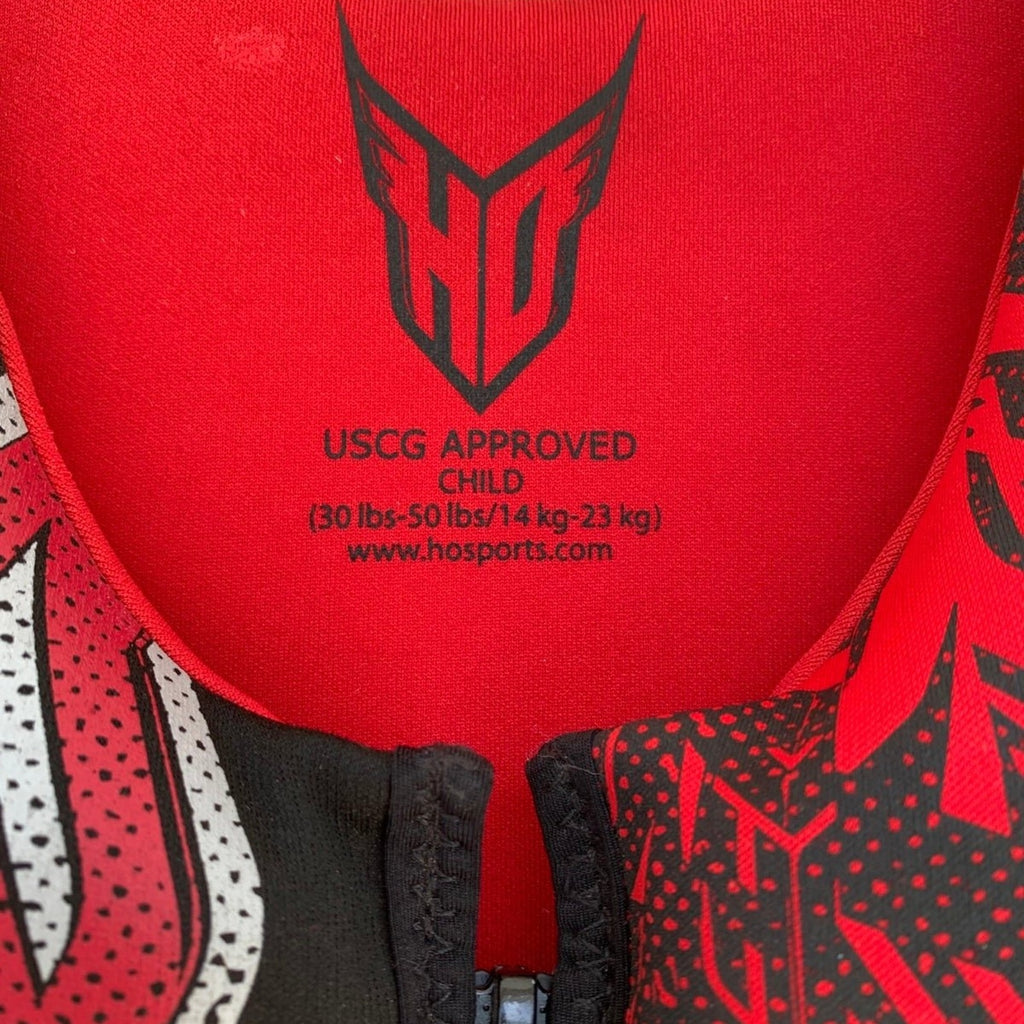 HD Sports Red Children’s Life Vest 30-50lbs