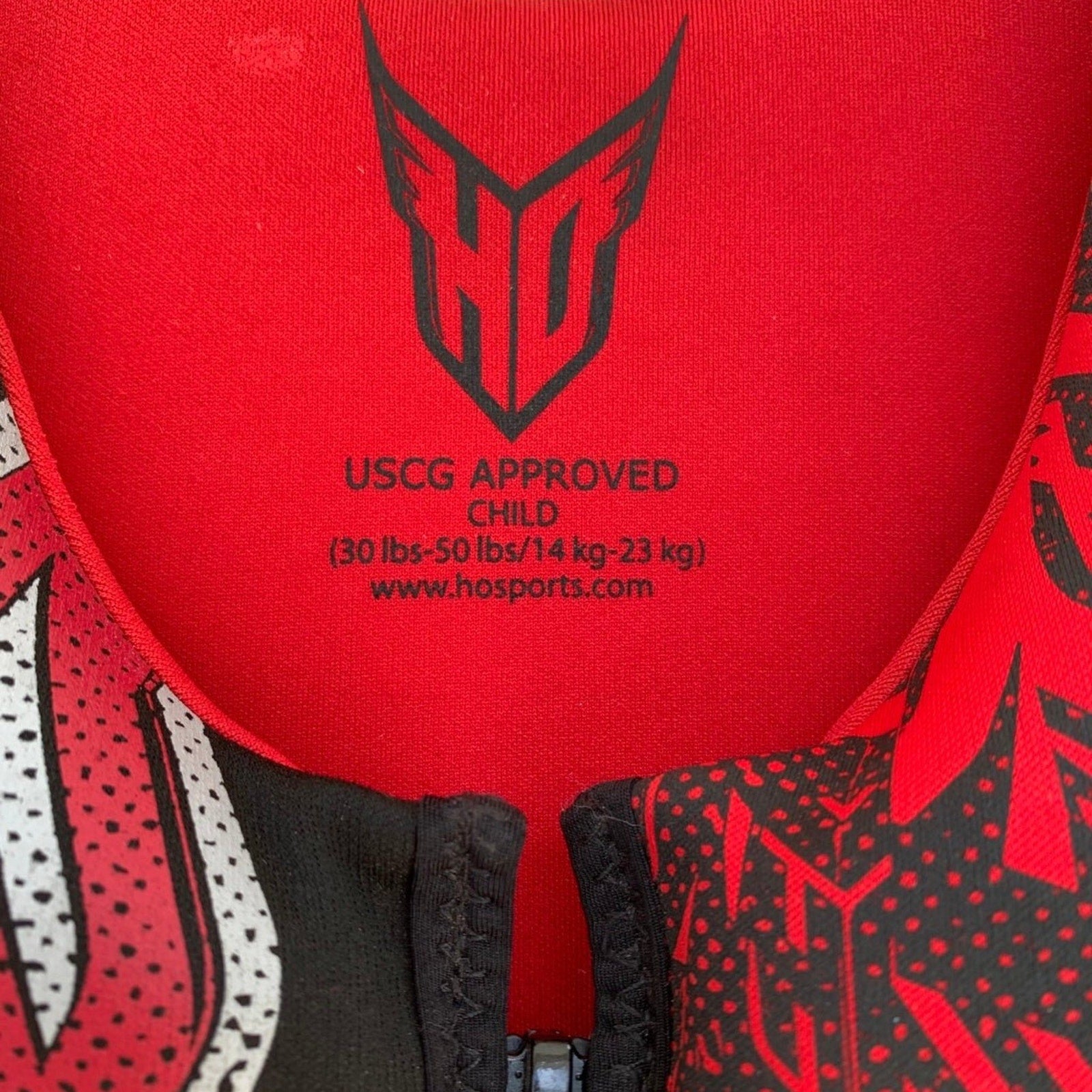 HD Sports Red Children’s Life Vest 30-50lbs