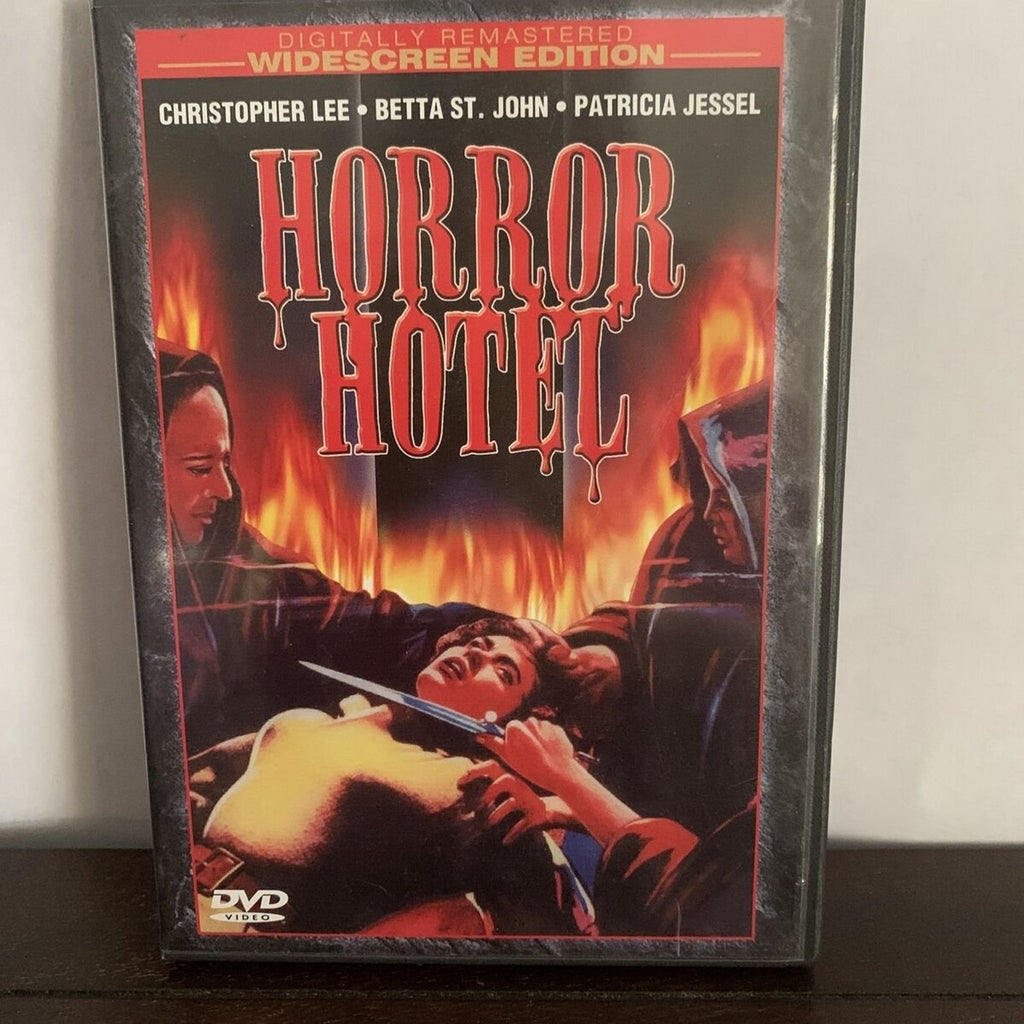 Horror Hotel DVD OOP With Insert Cult Classic Halloween Christopher Lee