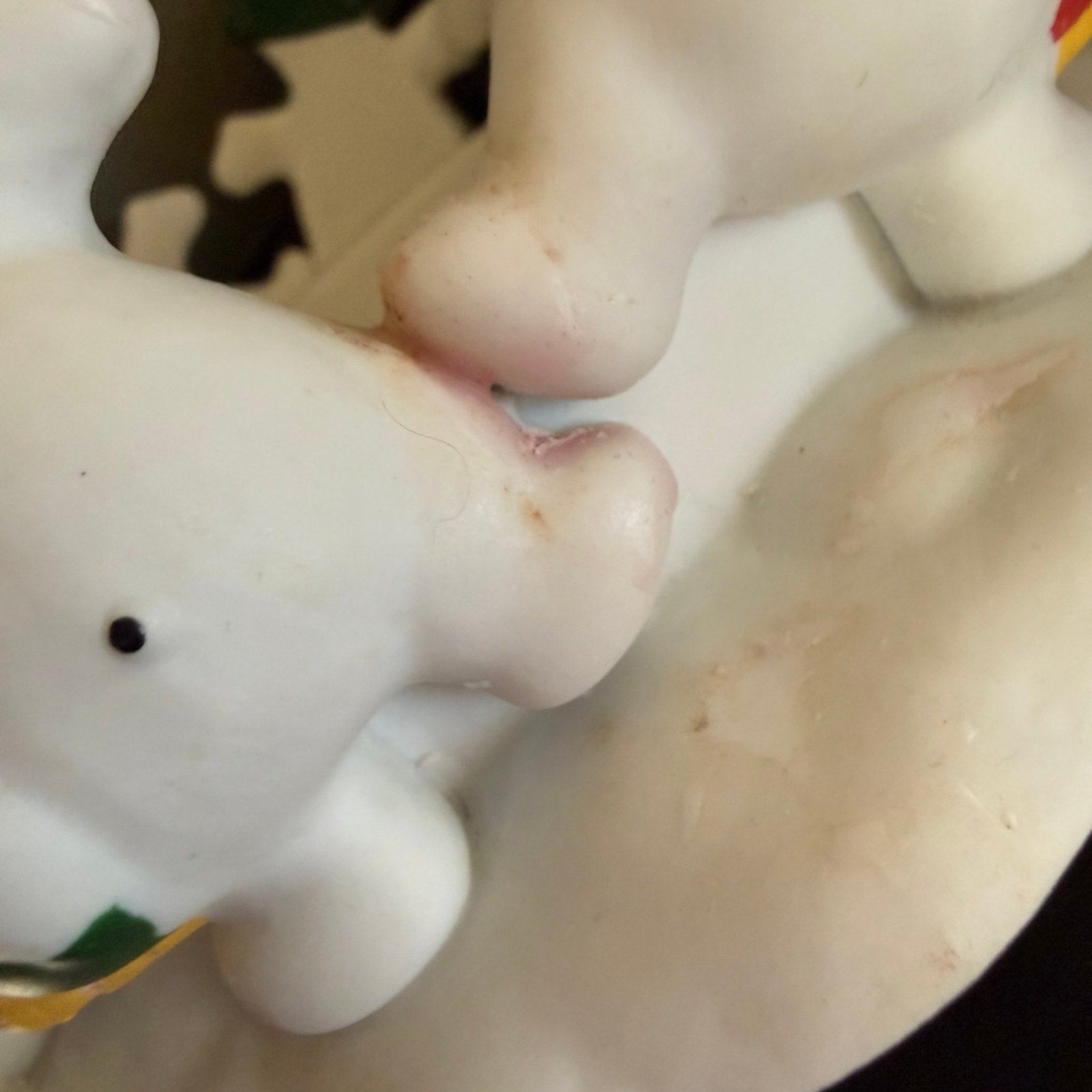 Partylite Frolicking Frosty's Dancing Snowman 3-Wick Candle Holder