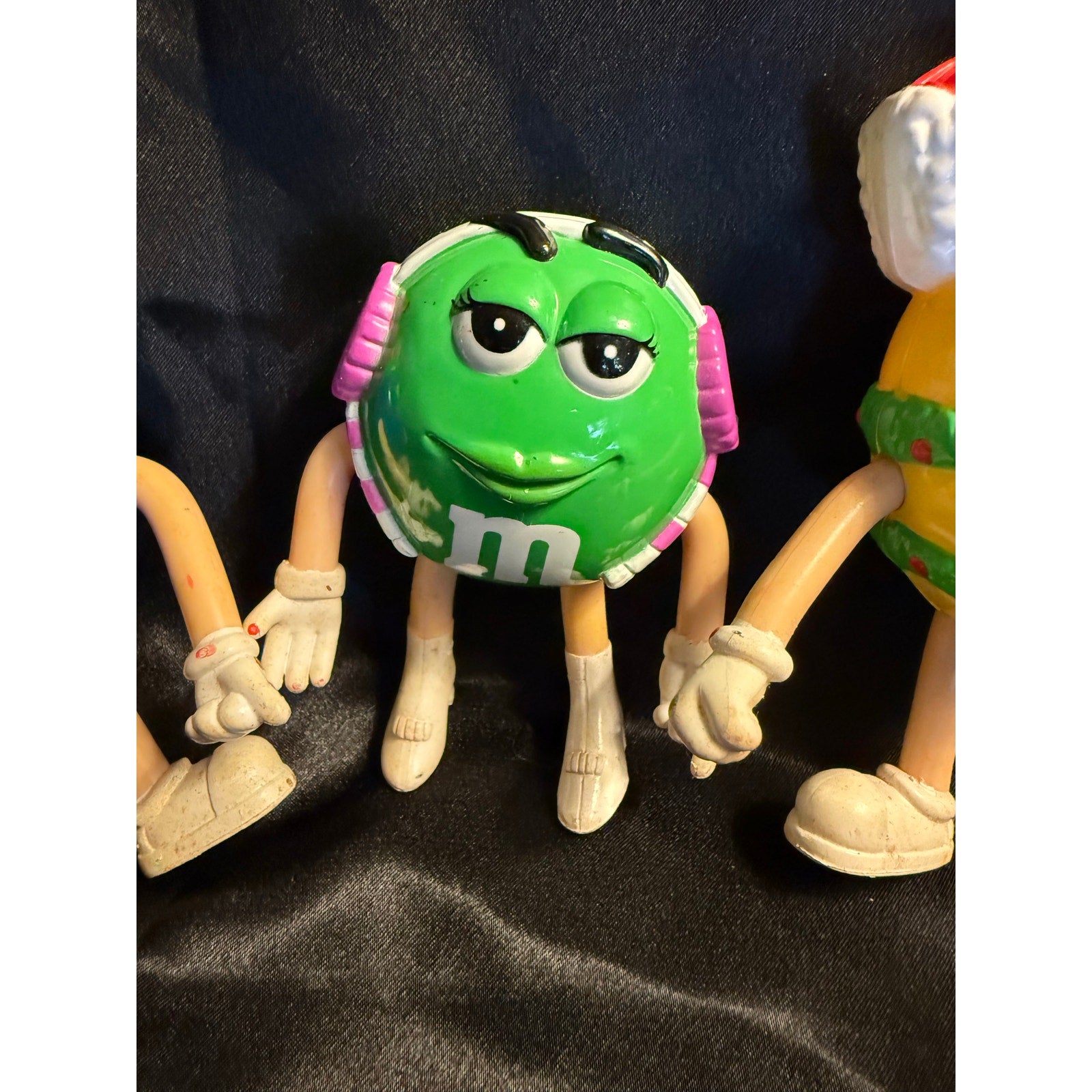 Vintage 2004 Collectable M&M Bendable Characters Entire Set