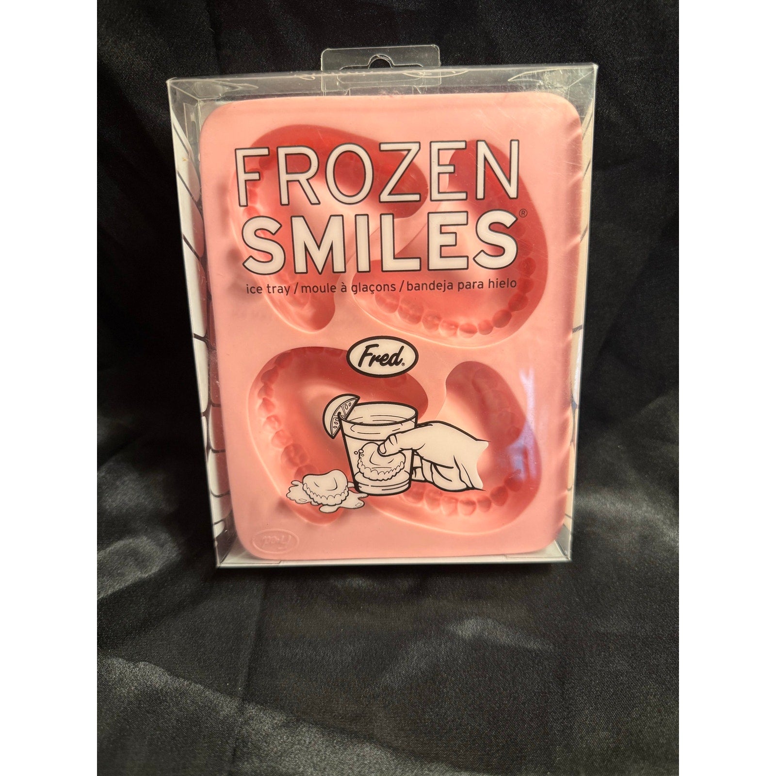 Fred Frozen Smiles Silicone Ice mold Novelty Party Denture Shaped NIB