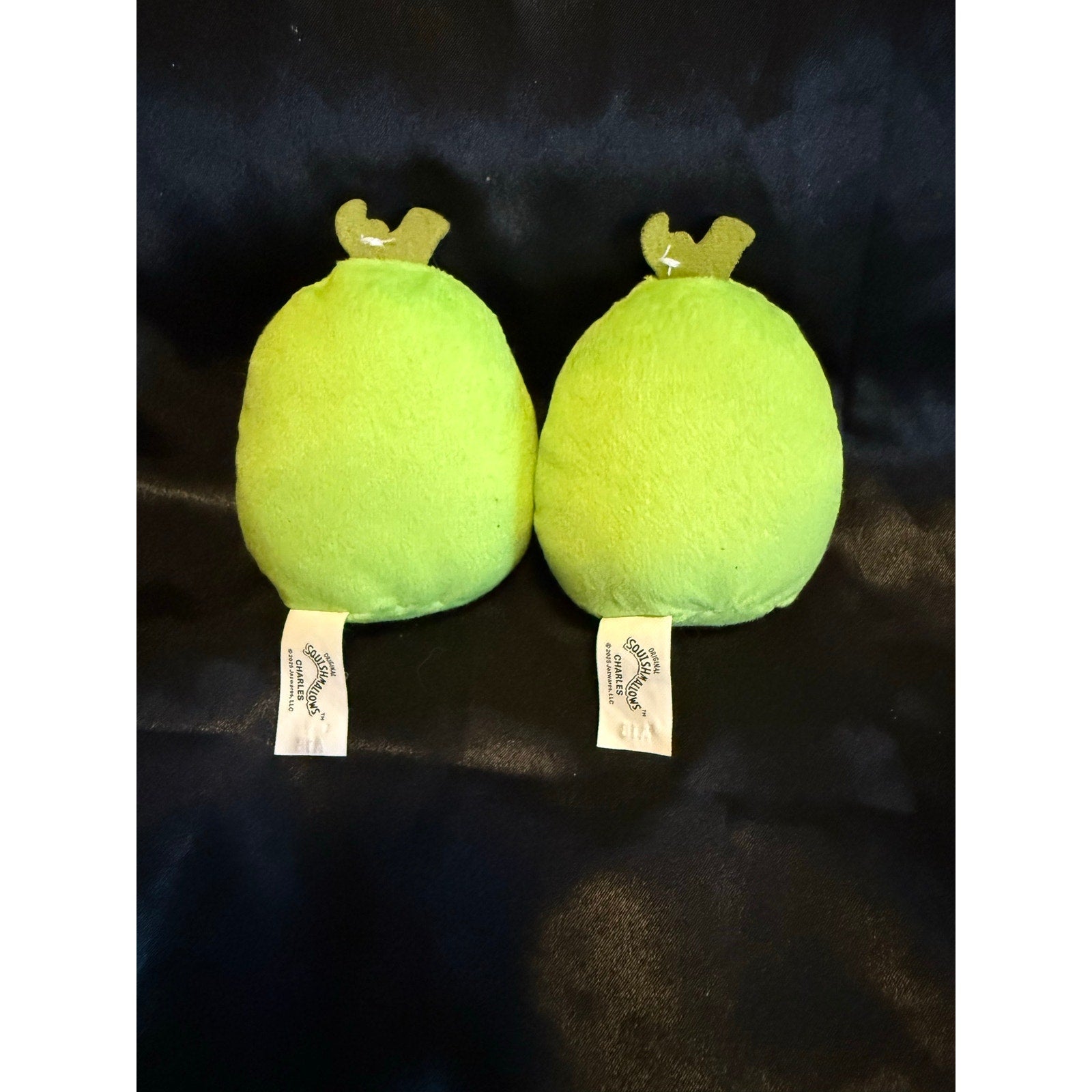 2 Squishmallows Charles the Pickle Mini Plush McDonald's Happy Meal Collectible