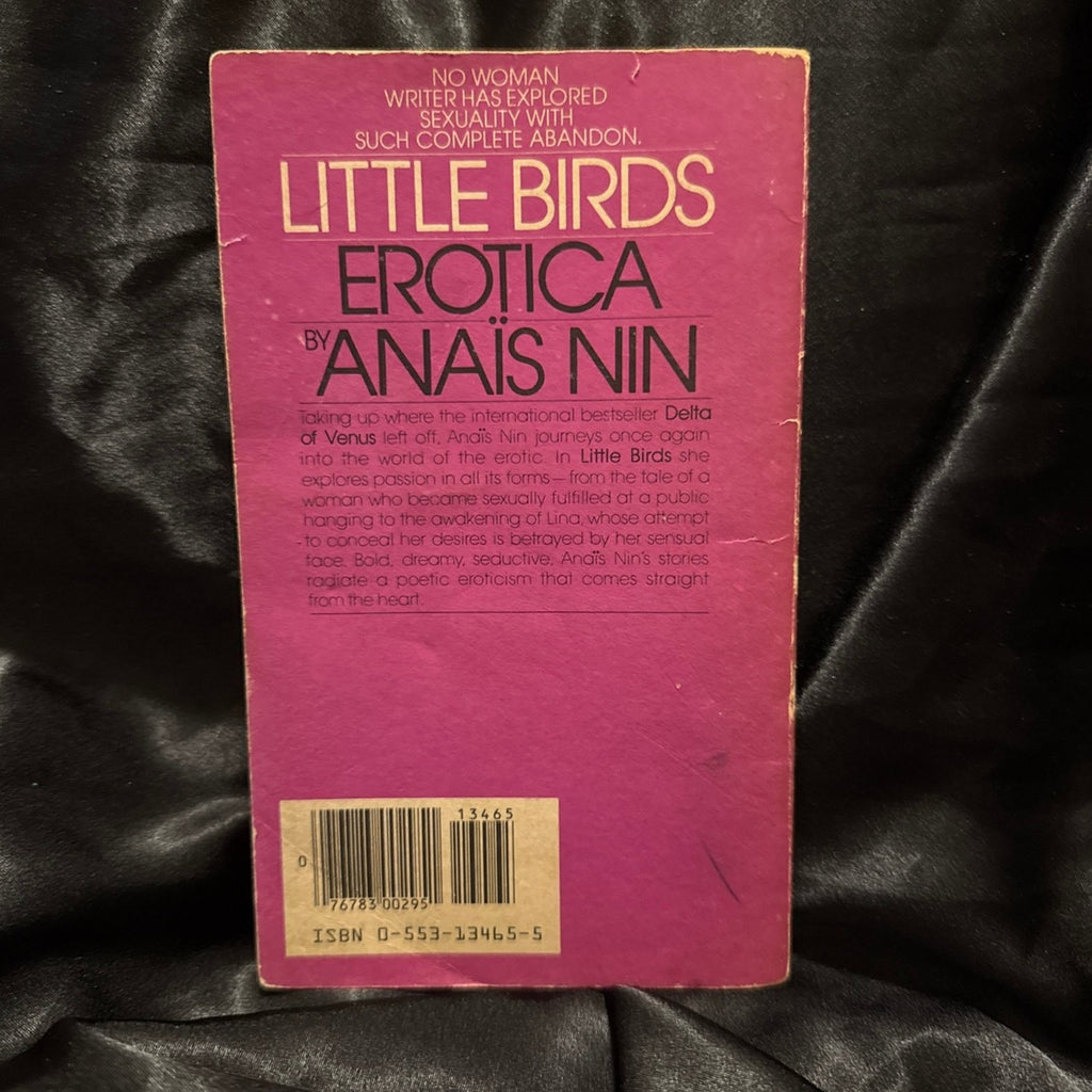 Little Birds Erotica by Anaïs Nin paperback 1979