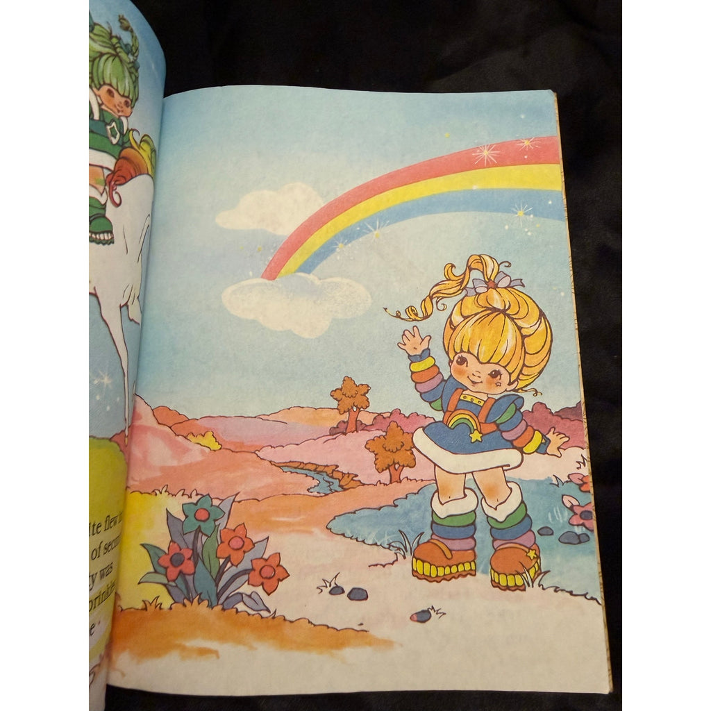 Vintage 1984 Rainbow Brite and the Brook Meadow Deer Little Golden Book VGC